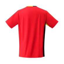 Yonex Badminton-Tshirt Crew Neck Graphic #22 rot Herren